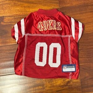 NFL Small Dog 49ers Jersey